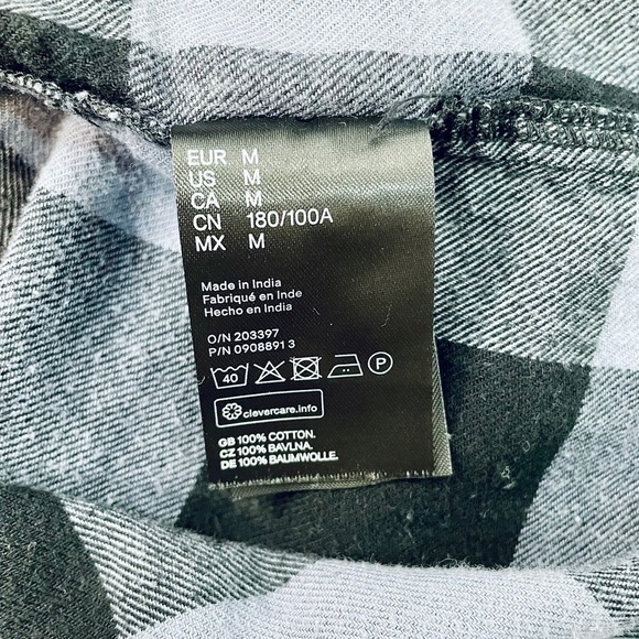 Divided Plaid Button-down Long Sleeve Shirt - Picture 9 of 10